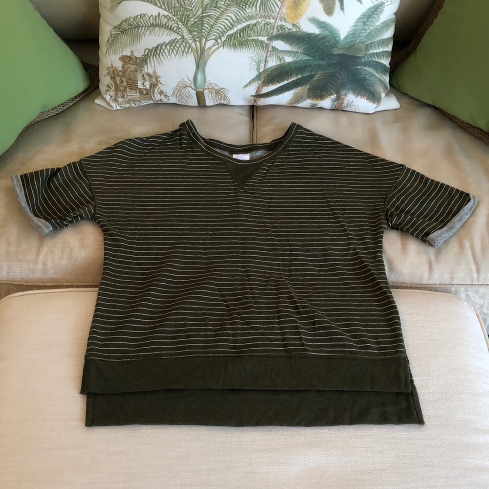Stars Above Fleece Short Sleeve Sleep T-shirt